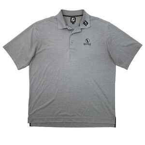 FootJoy FJ Polo Shirt Mens XL Extra Large Gray Gainey Ranch Golf Club *READ